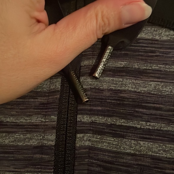 Lululemon Stride Jacket Black Stripes Galore / Black - Picture 6 of 12